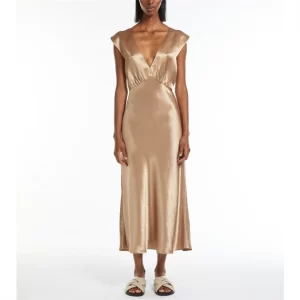 Max Mara Glizia Kjole, Camel 11